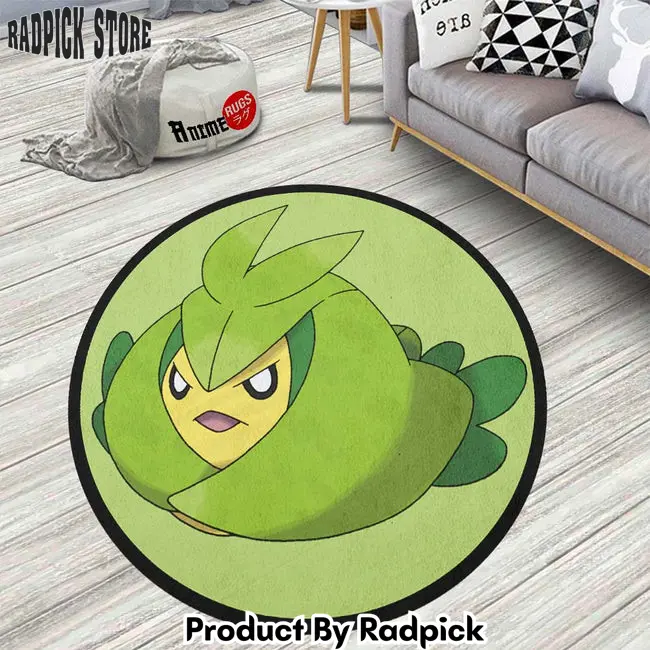 Swadloon round rug custom pokemon anime rug floor mats  rp0001229